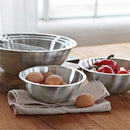 FamGo WSMXB-5PC Stainless-5PS Mixing Bowls, 5, Silver