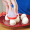 Egg Cooker - Hard Boiled Eggs without the Shell, Eggies ready for snack,6 Pack with BONUS HCEM.