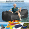 Inflatable Lounger Air Sofa Pouch Inflatable Couch Air Chair Hammock with Pillow Portable Waterproof Anti-Air Leaking for Outdoor Camping Hiking Travel Pool Beach Picnic Backyard Lakeside Christmas