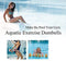 ZEYU SPORTS Aquatic Exercise Dumbbells - Set of 2 - for Water Aerobics