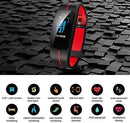 Updated 2019 Version High-End Fitness Tracker HR, Activity Trackers Health Exercise Watch with Heart Rate and Sleep Monitor, Smart Band Calorie Counter, Step Counter, Pedometer Walking for Men & Women