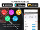 MEATER Up to 33 Feet Original True Wireless Smart Meat Thermometer for the Oven Grill Kitchen BBQ Smoker Rotisserie with Bluetooth and WiFi Digital Connectivity