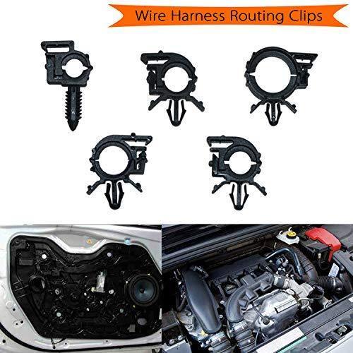 ROLINGER Auto Clips Car Vent Body Clips Retainer Push Kit - 421Pcs Car Panel Trim Plastic Fasteners Rivet Kits Universal for Ford GM Toyota Honda Chrysler ¡­