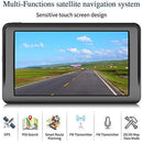 GPS Navigation for Car 7 Inch Vehicle GPS Navigation Portable Truck Navigator Touch Screen Multimedia Pre-Installed North America Lifetime Maps Free Update (8G/256M)