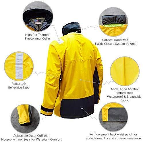 Navis Marine Coastal Sailing Jacket with Bib Pants Fishing Rain Suit Foul Weather Gear