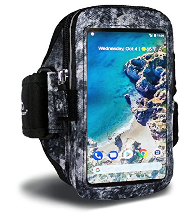 Armpocket Mega i-40 armband for iPhone X/8/7/6s/6, Galaxy S8+, Note 8, Google Pixel 2/1 & Pixel 2 XL/XL or other phones and cases up to 6.5