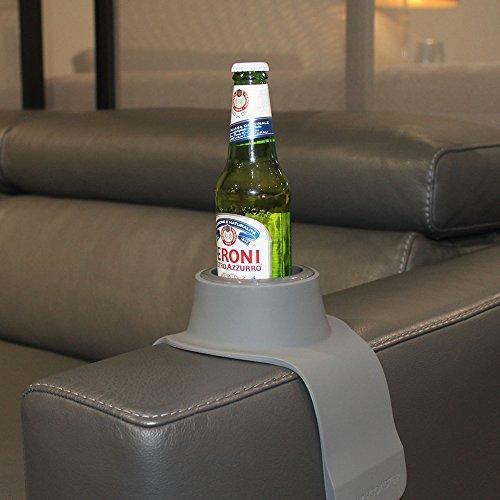 CouchCoaster - The Ultimate Drink Holder for Your Sofa, Jet Black