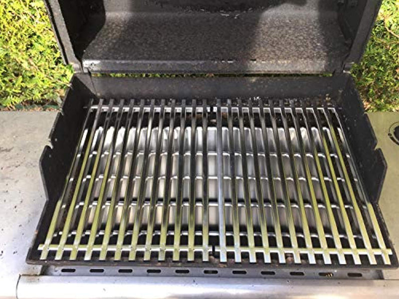 VICOOL hyG7521 Stainless Steel Grill Cooking Grates 7521 65905 Replacement for Weber Genesis Silver A Spirit 500 Spirit E/S 200 & 210 Gas Grills