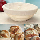 Bread Proofing Basket - Rattan Banneton Sourdough Rising Bowl for Perfect Loaf - Beautiful Homemade Baguette Serving Baskets - Artisan Breads Maker Wooden Kitchen by XUANNIAO