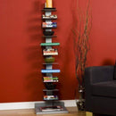 Southern Enterprises Spine Tower Shelf-Black