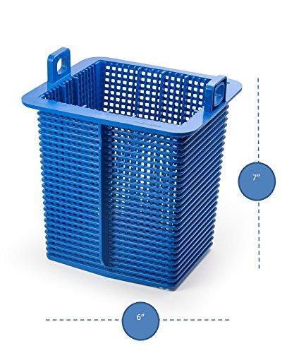 Aquatix Pro Hayward Pump Basket (SPX1600M) Professional Grade Compatible Replacement Strainer Basket with Handles for Hayward Super Pumps, Heavy Duty, Durable, 6" x 5.5" Approx, 1 Year Warranty (1)