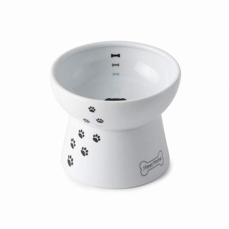 Necoichi Raised Dog Food Bowl, Stress Free, Dishwasher and Microwave Safe, Lead & Cadmium Free, Made to FDA/EC&ECC European Standard