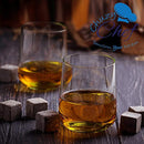 Whiskey Stones drink accessories Reusable Ice Cubes Whiskey or all drinks Whiskey Rocks Set of 9 Soapstone stones whiskey gifts Whiskey Rocks-Long lasting w/velvet bag bar accessories sipping stones