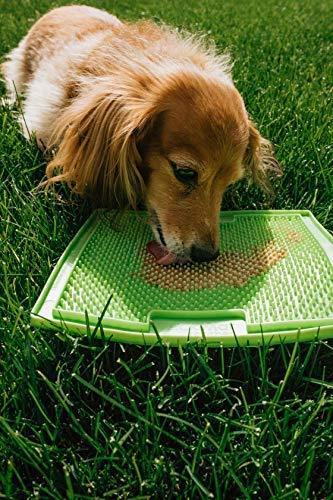 Hyper Pet Lickimat Slow Feeder Dog Mat & Boredom Buster (Perfect For Dog Food, Dog Treats, Yogurt, or Peanut Butter) [Fun Alternative to a Slow Feed Dog Bowl], Available in a Variety of Colors & Sizes