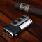 Mantello Catador Triple Jet Flame Butane Cigarette Torch Lighter with Cigar Punch Cutter