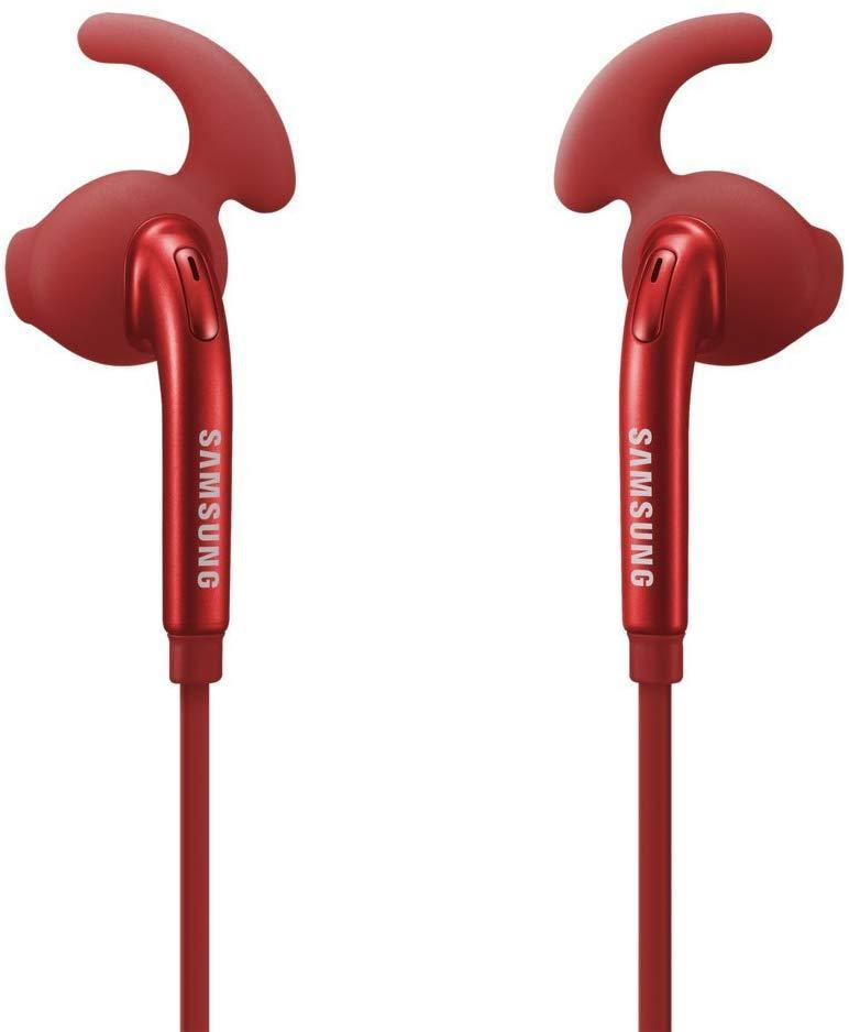 Samsung Active InEar Headphones for Universal/SmartPhones - Retail Packaging - Red - EO-EG920LREGUS