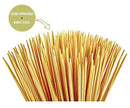 Bamboo Marshmallow Smores Roasting Sticks 30 Inch 5mm Thick Extra Long Heavy Duty Wooden Skewers, 100 Pieces. Perfect for Hot Dog Kebab Sausage Veggies 100% Biodegradable. Great Campfire Accessories