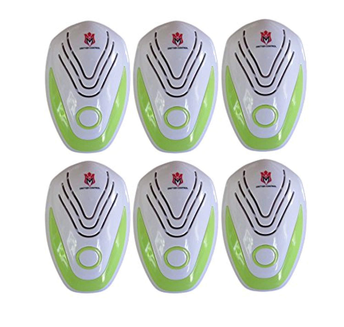 A1 Critter Control Ultrasonic Pest Repeller 6-Pack Green