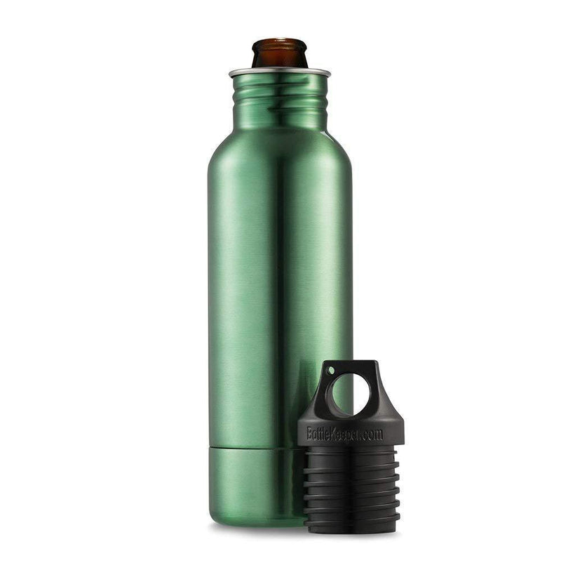 BottleKeeper - The Original Stainless Steel Beer Bottle Holder and Insulator to Keep Your Beer Colder