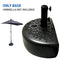 EasyGo Half Umbrella Base Weight – Water Weighted Universal Stand