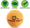 Hyper Pet Tennis Balls for Dogs, Pet Safe Dog Toys for Exercise and Training, Pack of 4, Green