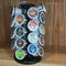 K -32 Cup Carousel,Coffee Pod Holder Carousel Holds 32 Single Cup Coffee Pods in Matte Black