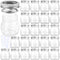 KAMOTA Mason Jars 10OZ With Regular Lids and Bands, Ideal for Jam, Honey, Wedding Favors, Shower Favors, Baby Foods, DIY Magnetic Spice Jars, 24 PACK, 30 Whiteboard Labels Included