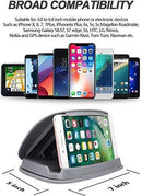Car Phone Holder Dashboard, Cell Car Phone Mount, Durable Dash Cell Phone Holder for Car Cradle Compatible for iPhone 11 Pro Max XS XR X 8 8+ 7 7+ 6 Samsung Galaxy Note 10 S10 Smartphones and GPS