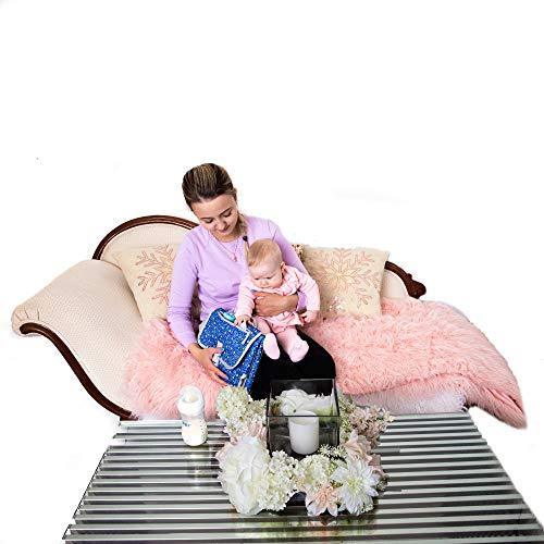MIKILIFE Baby Portable Changing Pad | Lightweight Travel Diaper Station Kit with Waterproof and Cushioned Pad | Foldable Pad with Pockets