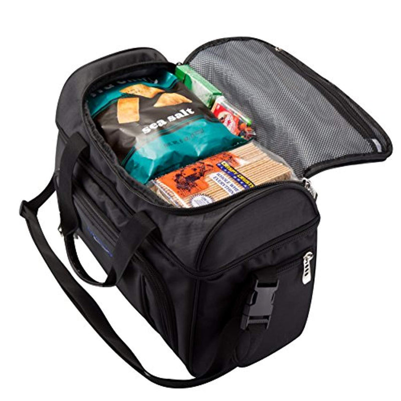 Lavington Insulated Cooler Bag - Large Lunch Bag - Picnic and Travel Lunch Box- Multiple Pockets & Insulated Compartments - Strongest SBS Zippers & Handles