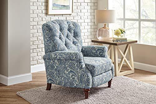 Lane Home Furnishings 6003-11 Zulu Indigo Hi Leg Recliner, Medium