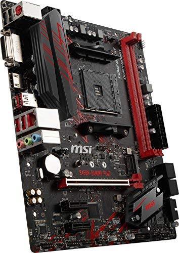 MSI Performance Gaming AMD Ryzen 1st and 2nd Gen AM4 M.2 USB 3 DDR4 HDMI Display Port WiFi Crossfire ATX Motherboard (B450 Gaming PRO Carbon AC)