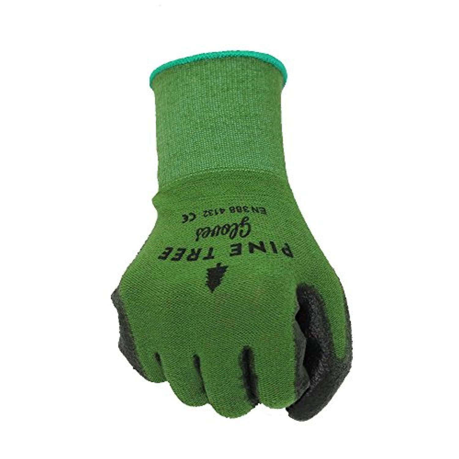Pine Tree Tools Bamboo Working Gloves for Women and Men. Ultimate Barehand Sensitivity Work Glove for Gardening, Fishing, Clamming, Restoration Work & More. S, M, L, XL, XXL (1 Pack M)