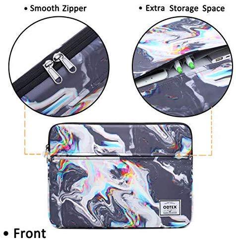 ODTEX 15 Inch Laptop Bag Water-Resistant Sleeve Case and Shockproof Carrying Bag with Pocket and Accessories Bag-Dazzle color