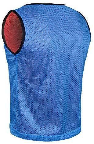 Athllete Reversible Mesh Pack of 6 Basketball Jerseys Lacrosse Top Tank Adult Teen Youth Kids Team Sports Scrimmage Vest