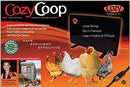 Cozy Products CL Safe Chicken Coop Heater 200 Watts Safer Than Brooder Lamps, One Size, Black