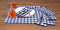 Cloth Napkin In Gingham Plaid Check Fabric-18x18 Red White, Wedding Napkins,Cocktails Napkins,Fabric Napkins,Cotton Napkins Mitered Corners & Generous Hem, Machine Washable Dinner Napkins Set of 12