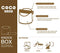 CoCo Brew, Espresso Knock Box - Durable 4.7 Inch, Barista Style Sturdy Shock-Absorbent Knockbox - Dishwasher Safe (Grey)