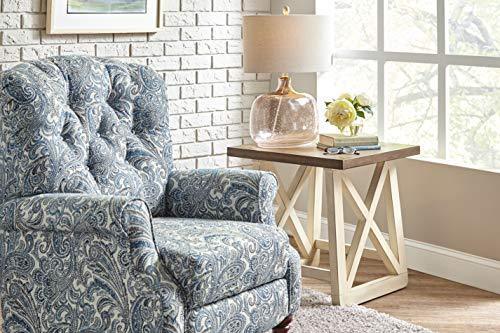 Lane Home Furnishings 6003-11 Zulu Indigo Hi Leg Recliner, Medium