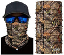 AXBXCX 2 Pack - Camouflage Print Seamless Neck Gaiter Bandana Face Mask for Outdoor Activities