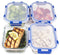 [LARGER PREMIUM 4 SET] 950 ML Glass Meal Prep Containers with Lifetime Lasting Snap Locking Lids Glass Food Containers BPA-Free, Microwave, Oven, Freezer and Dishwasher Safe (32 Oz.)