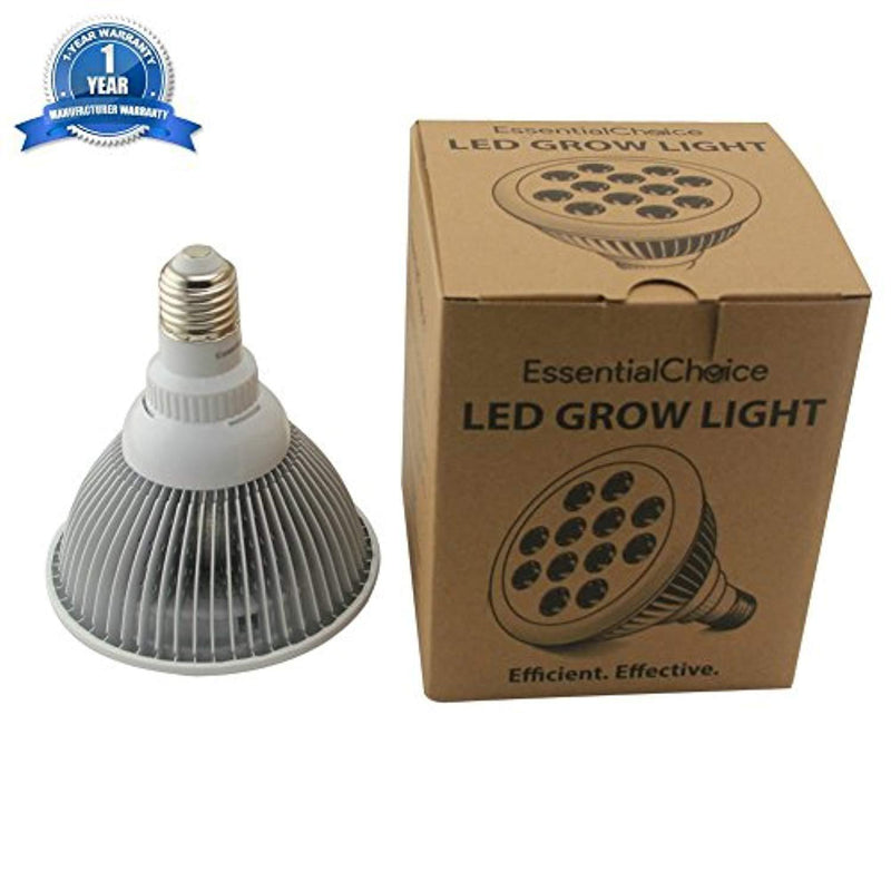 Essential Choice Limited Supply: Industrial Grade LED Grow Light Full Spectrum Hydroponic Light Bulb - High Luminosity & Low Power Consumption - Plant Grow Lights Greenhouse Garden Indoor Growing