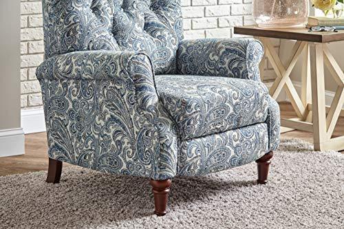 Lane Home Furnishings 6003-11 Zulu Indigo Hi Leg Recliner, Medium