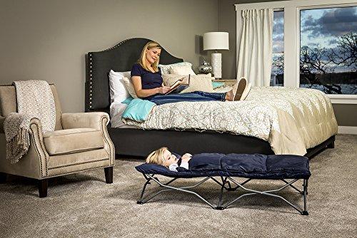 Regalo My Cot Portable Toddler Bed, Includes Fitted Sheet, Royal Blue