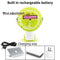 Yoosion USB FAN Clip Portable 2200mAh Rechargeable Battery Powered USB Desk Fan 4 Blades Quite Personal Cooling Mini Fans