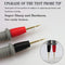 Infinite Cedar 1000V 20A Ultra-sharp Multimeter Meter Tester Needle Point 35″ / 90 cm Gold-plated Test Probe Lead