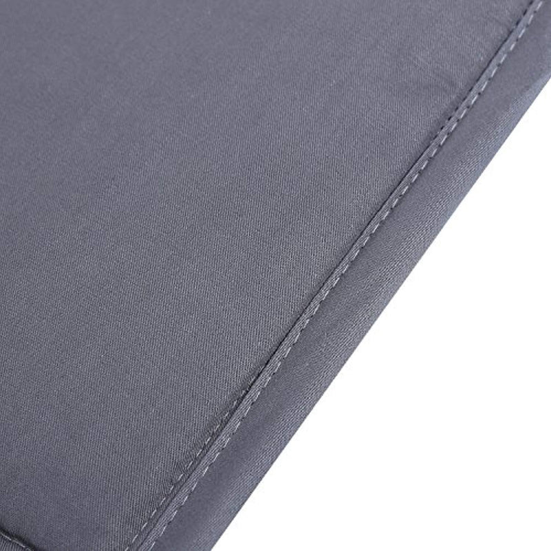 Junovo Weighted Blanket, Heavy Blanket with Premium Cotton and Glass Beads, Great Sleep for People with Anxiety, Insomnia, ADHD, Stress, Autism and OCD (60''x 80'', 20lbs, Dark Grey)