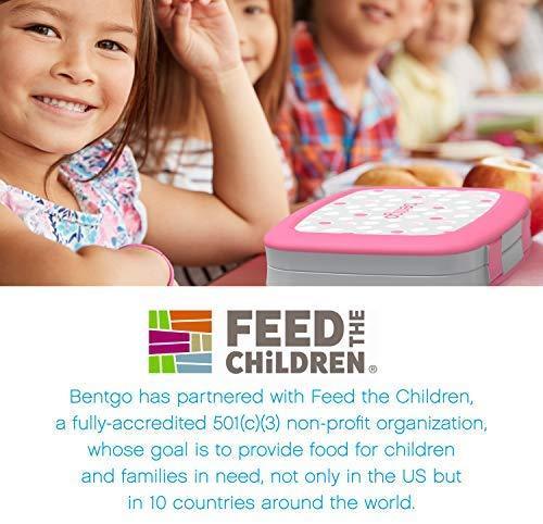 Bentgo Kids Prints (Unicorn) - Leak-Proof, 5-Compartment Bento-Style Kids Lunch Box - Ideal Portion Sizes for Ages 3 to 7 - BPA-Free and Food-Safe Materials