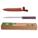 12'' Hori Hori Garden Knife,Perfect Garden Tool for Gardening,Landscaping&Digging(7'' Stainless Steel Blade with Ruler&Wood Handle), Leather Sheath, Plus Free Paper Knife!
