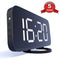 Home LED Clock-No Frills Simple Operation-Large Night Light-Loud Alarm-Snooze-Full Range Brightness Dimmer-Big White Digit Display …